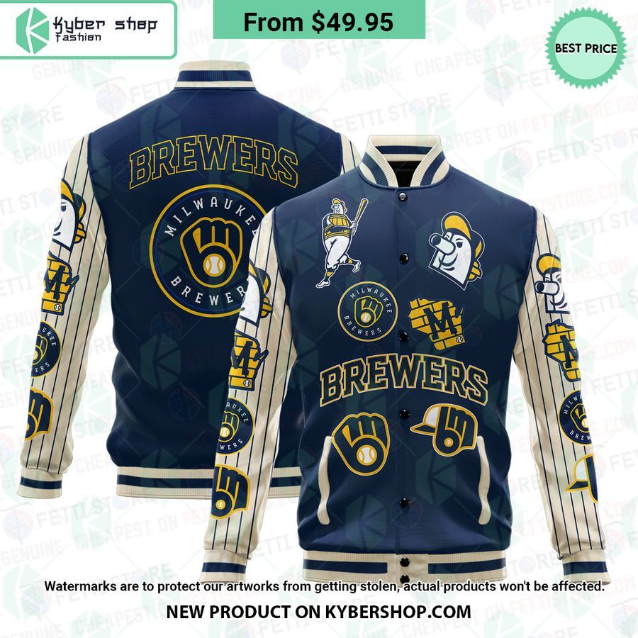 Milwaukee Brewers MLB Varsity Jacket