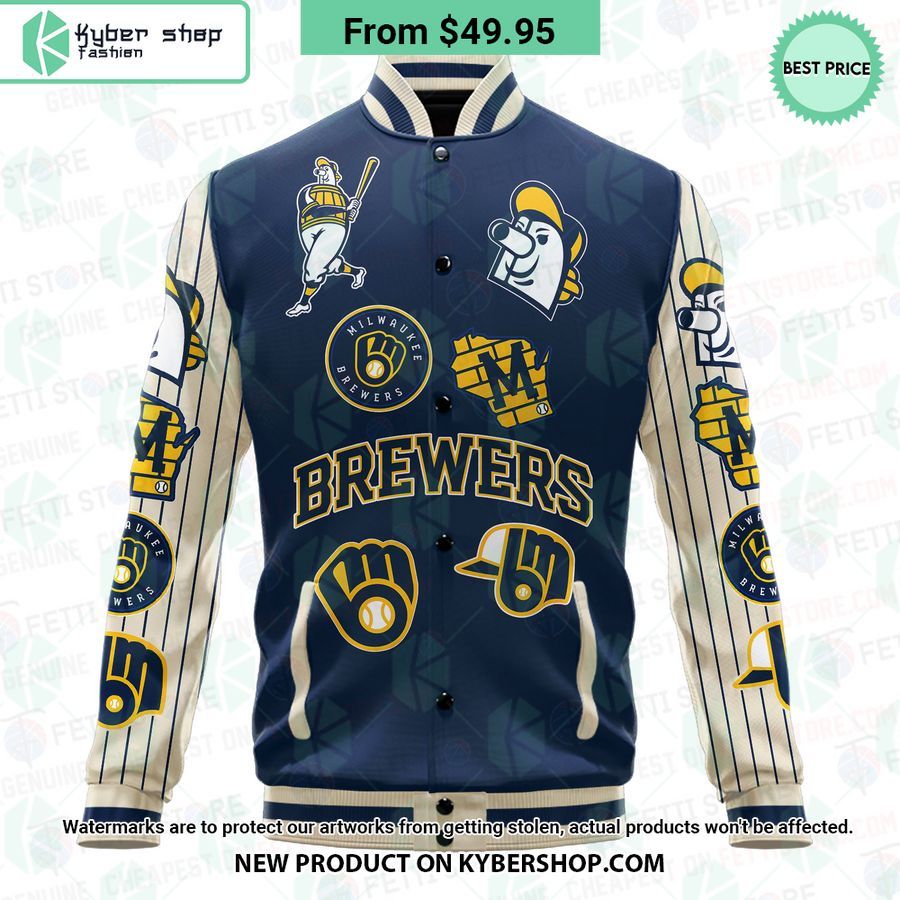 Milwaukee Brewers MLB Varsity Jacket
