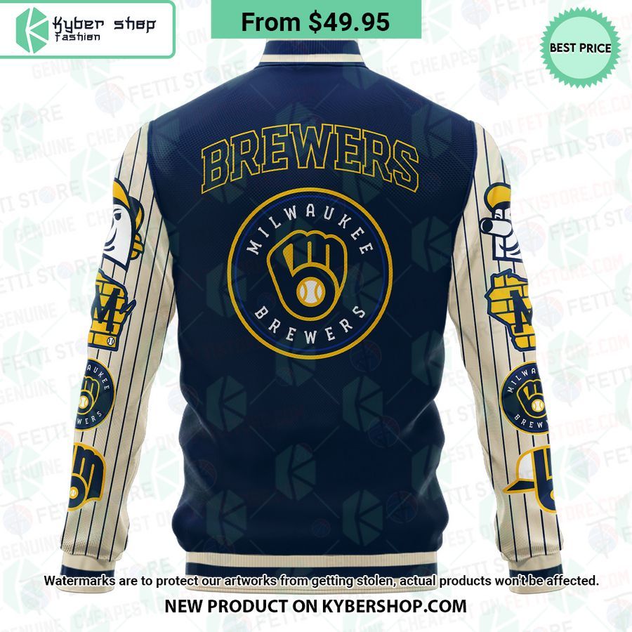 Milwaukee Brewers MLB Varsity Jacket