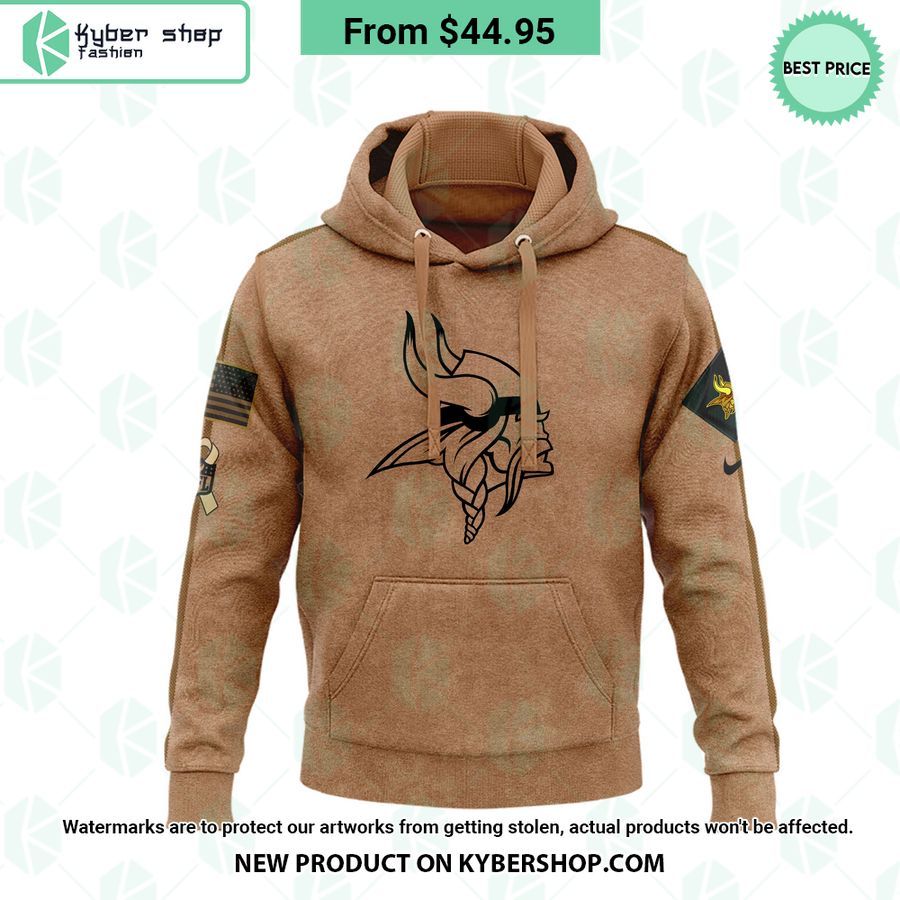 Minnesota Vikings Salute to Service Hoodie