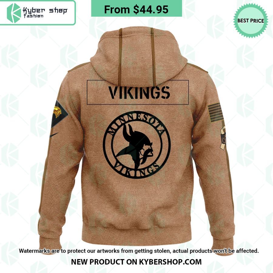 Minnesota Vikings Salute to Service Hoodie