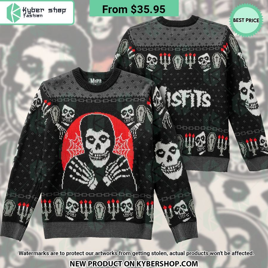 Misfits Band Christmas Sweater