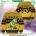 Missouri Tigers Grinch Christmas Sweater