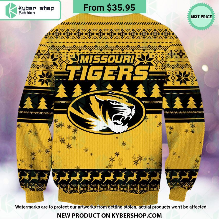 Missouri Tigers Grinch Christmas Sweater