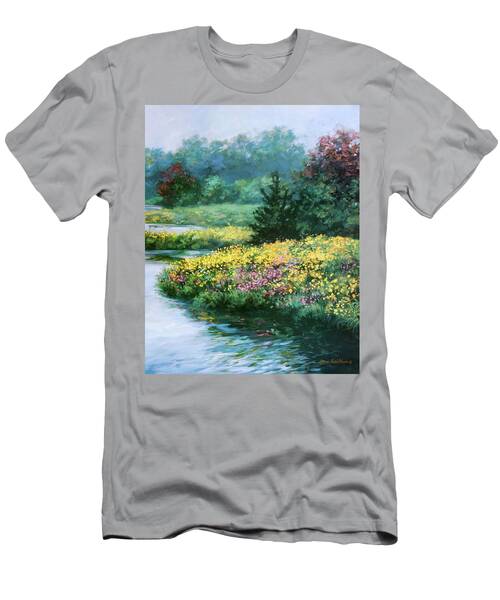 Misty Garden Morning T-Shirt