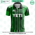 MLS Austin FC 2023 Home Las Voces CUSTOM Polo Shirt