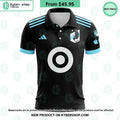 MLS Minnesota United FC 2023 Home Minnesota Night CUSTOM Polo Shirt