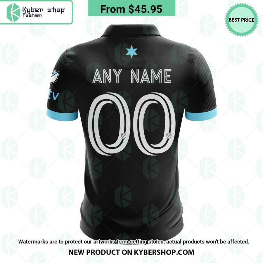MLS Minnesota United FC 2023 Home Minnesota Night CUSTOM Polo Shirt