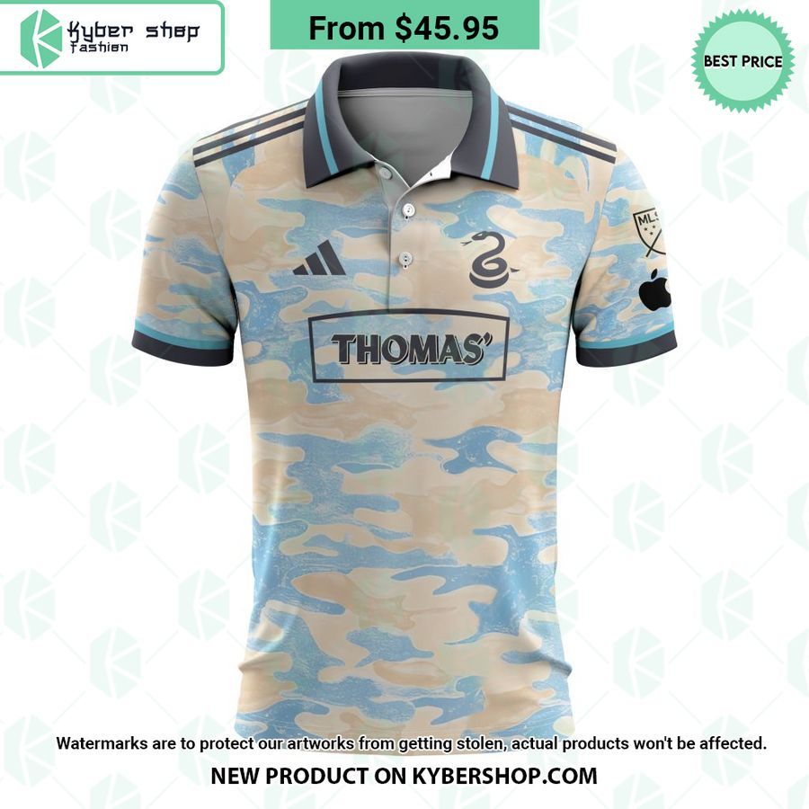 MLS Philadelphia Union 2023 Away For Philly CUSTOM Polo Shirt