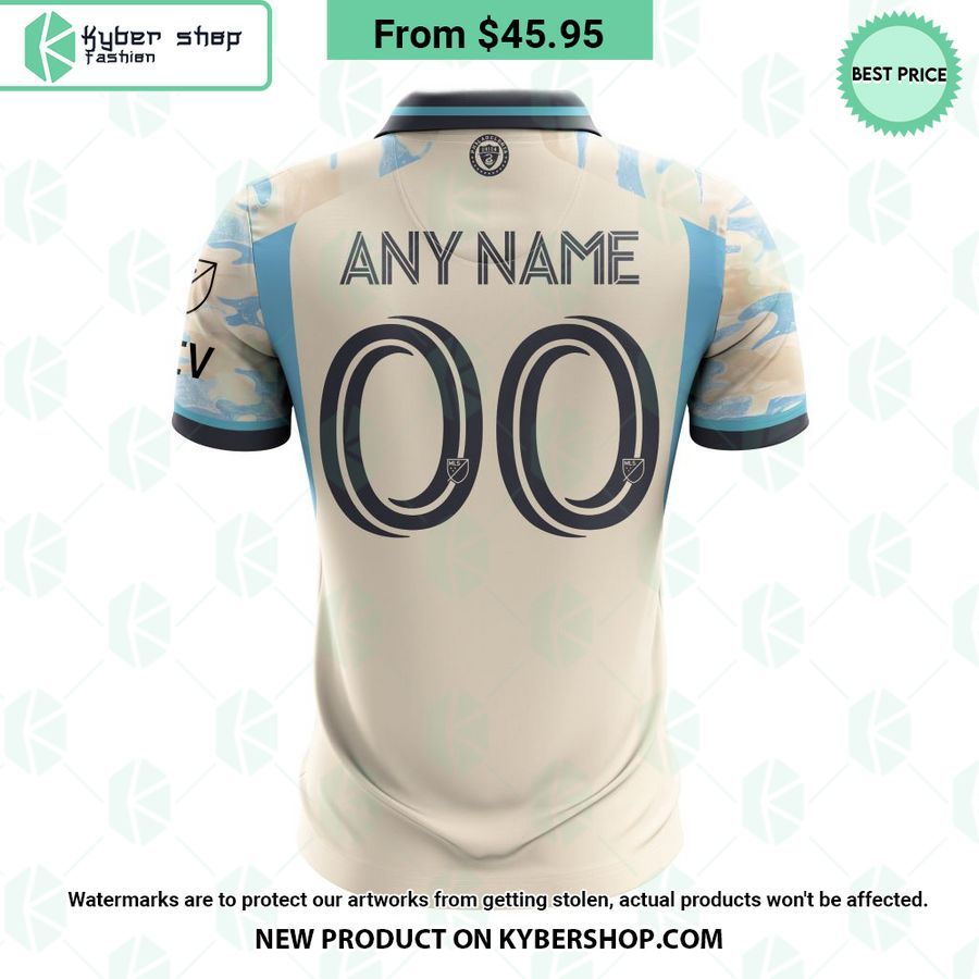 MLS Philadelphia Union 2023 Away For Philly CUSTOM Polo Shirt