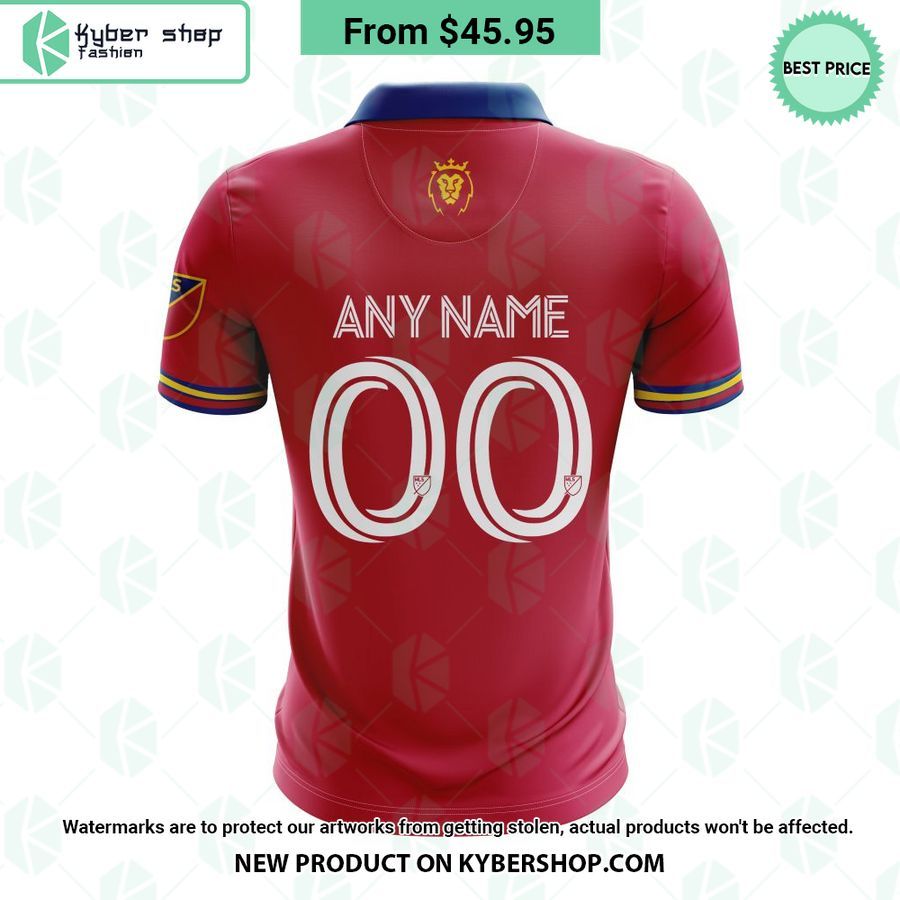 MLS Real Salt Lake 2023 Home The Believe CUSTOM Polo Shirt