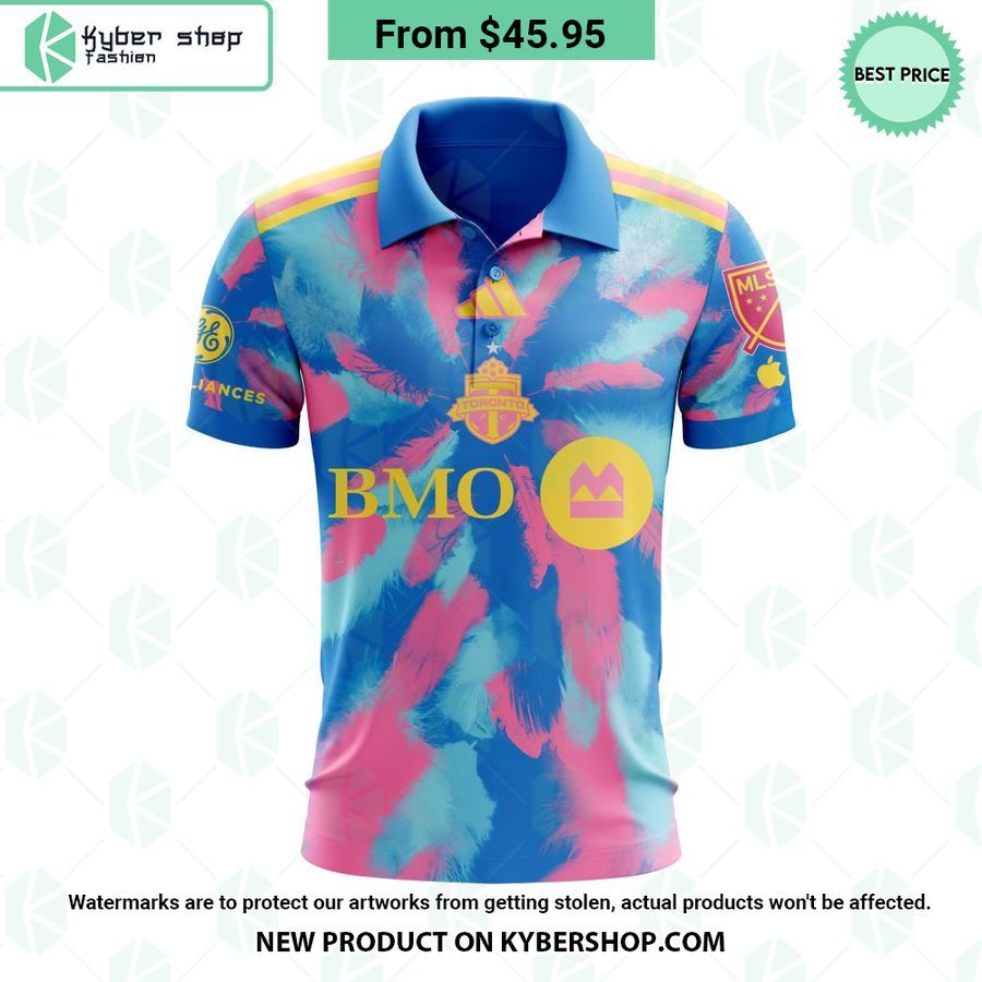 MLS Toronto FC 2023 Third The Energy CUSTOM Polo Shirt