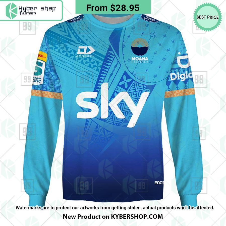 Moana Pasifika Super Rugby Pacific Home Jersey CUSTOM Hoodie