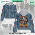 Mötley Crüe Kickstart My Heart Hooded Denim Jacket