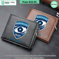 Montpellier Hérault Rugby CUSTOM Leather Wallet