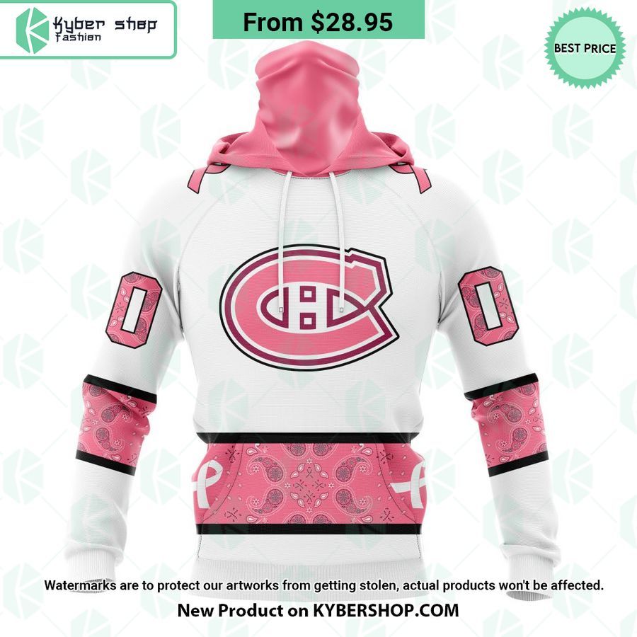 Montreal Canadiens In October We Wear Pink Breast Cancer Shirt