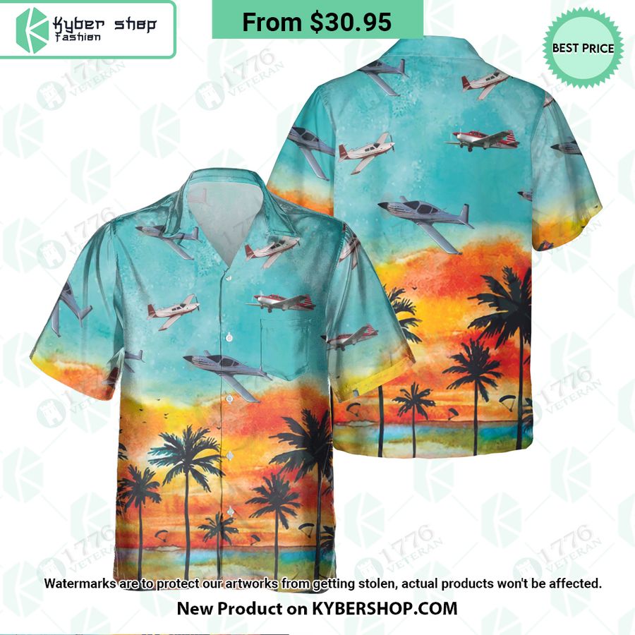 Mooney M20J Sunset Hawaiian Shirt
