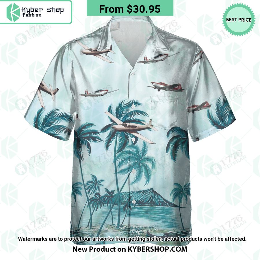 Mooney M20K Palm Hawaiian Shirt