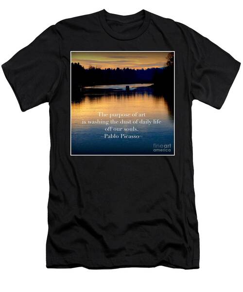 Morning River Run T-Shirt