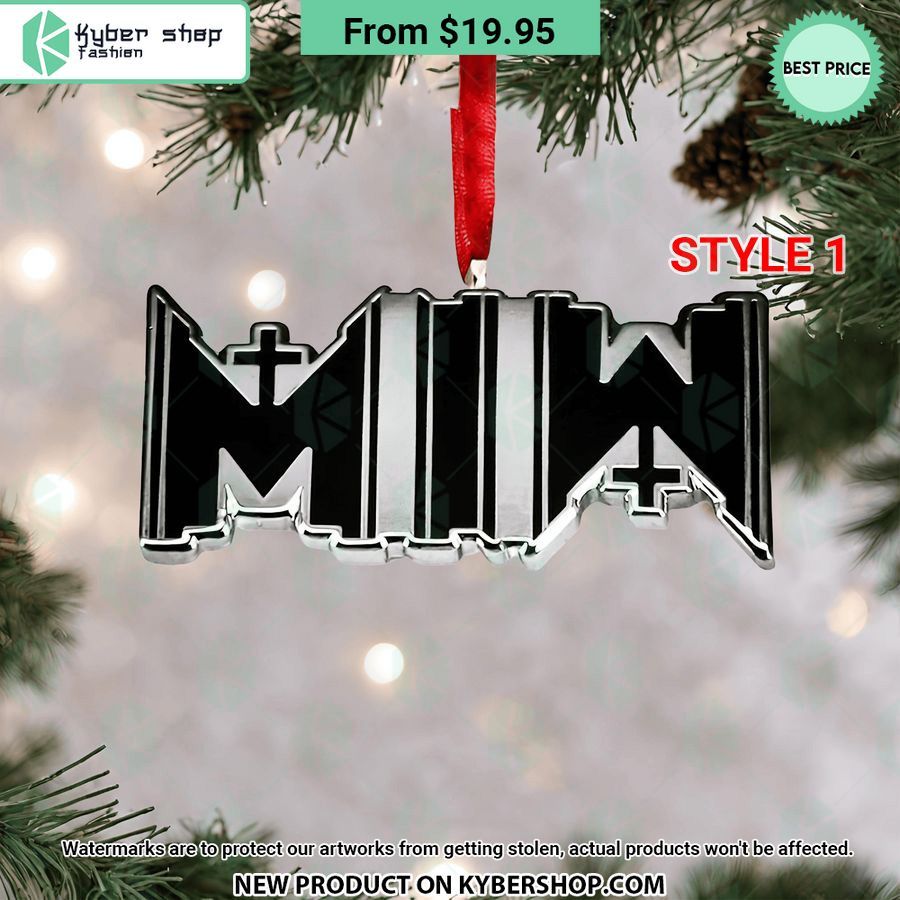 Motionless in White Christmas Ornament