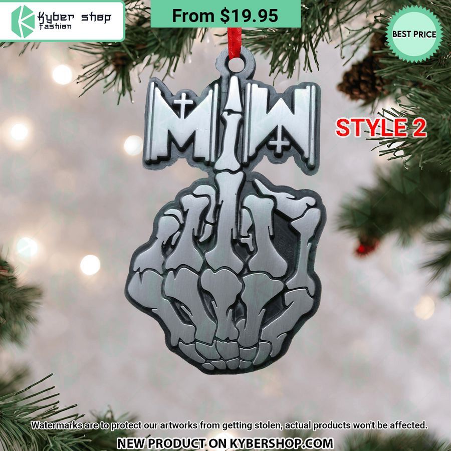 Motionless in White Christmas Ornament