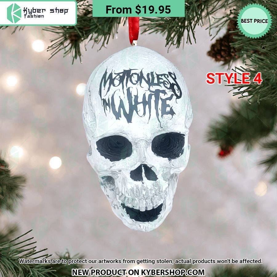 Motionless in White Christmas Ornament