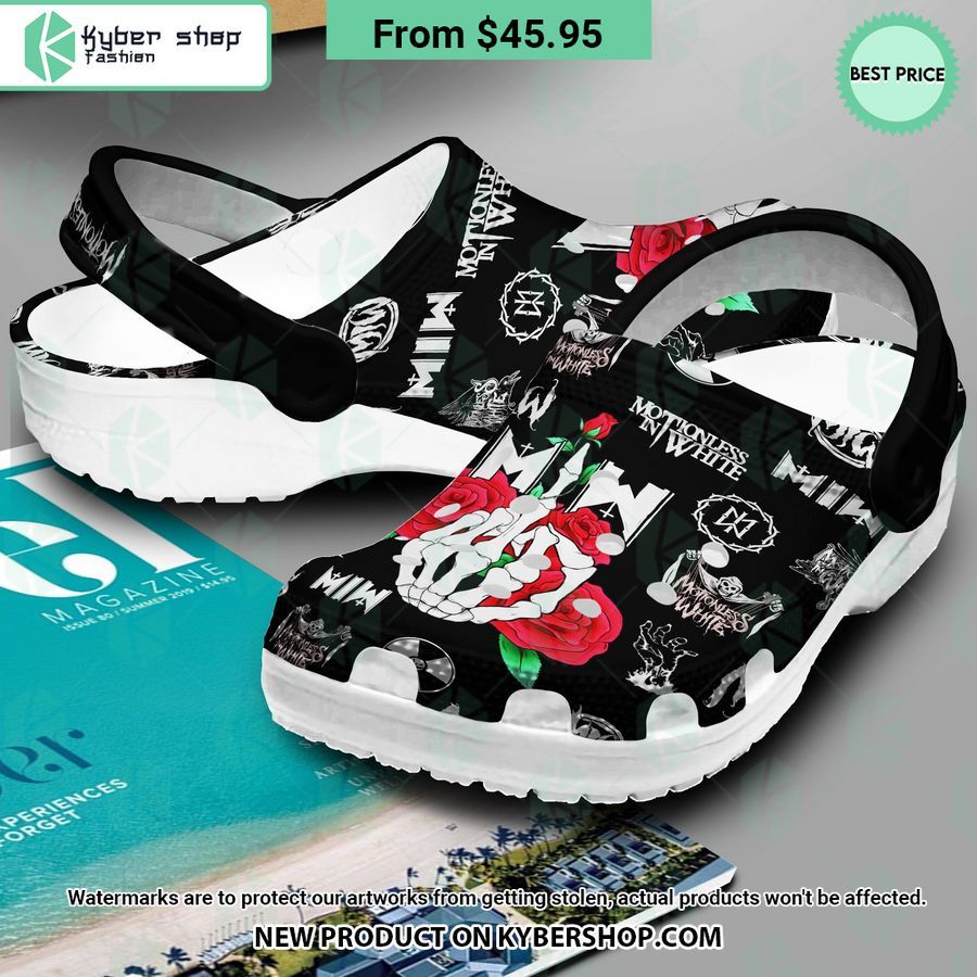 Motionless in White Crocs Crocband Shoes