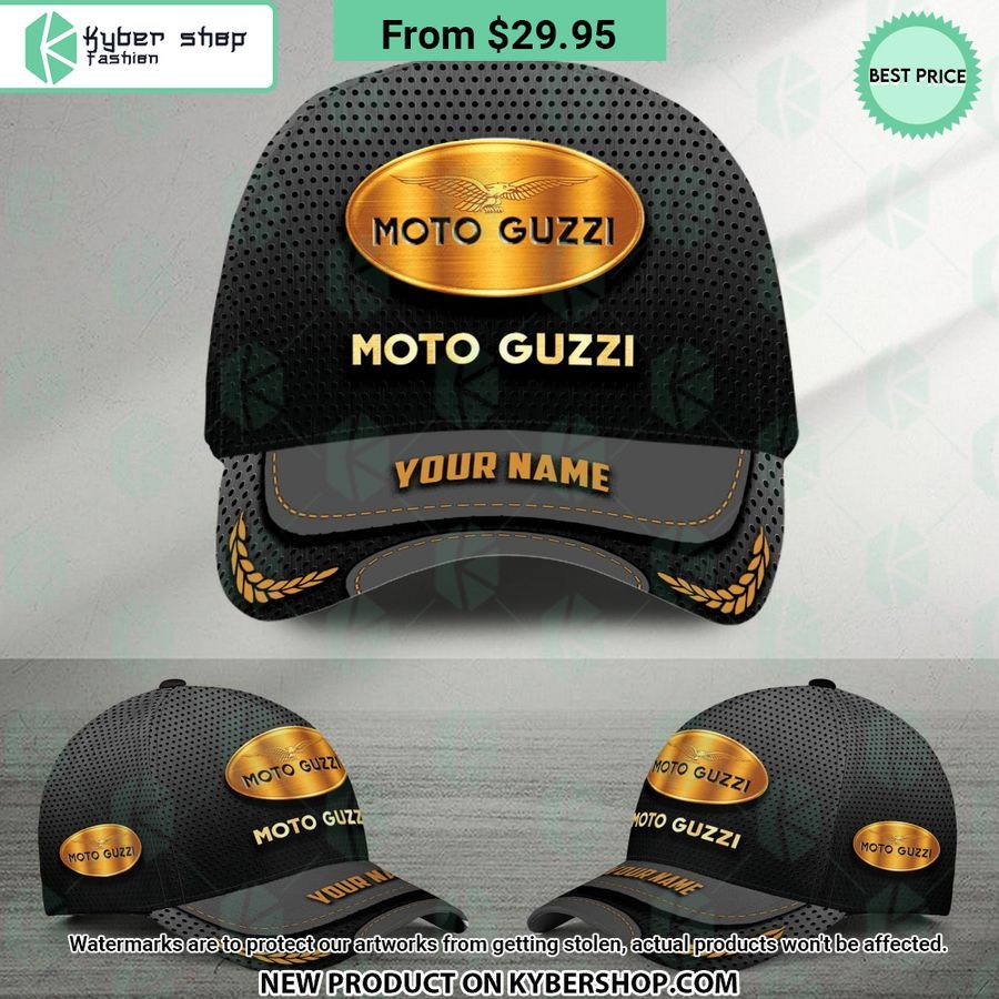 Moto Guzzi Custom Name Cap