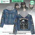 Motörhead Hooded Denim Jacket