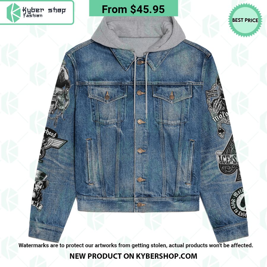 Motörhead Hooded Denim Jacket