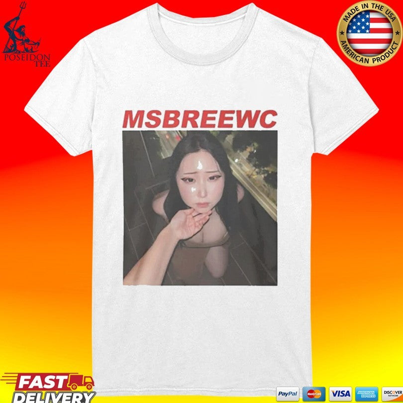 Msbreewc Lengan Pendek Kaos Distro T-shirt