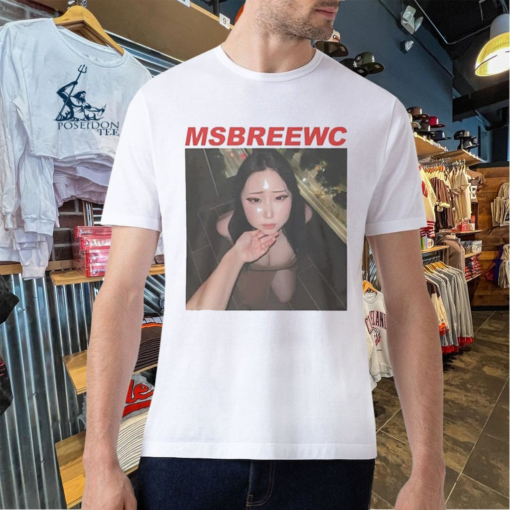 Msbreewc Lengan Pendek Kaos Distro T-shirt