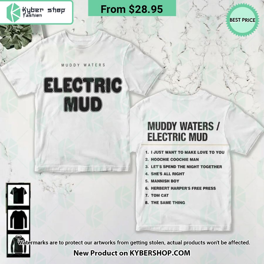 Muddy Waters Electric Mud Album Shirt