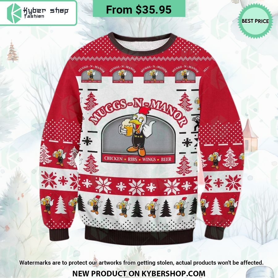 Muggs-N-Manor Christmas Sweater
