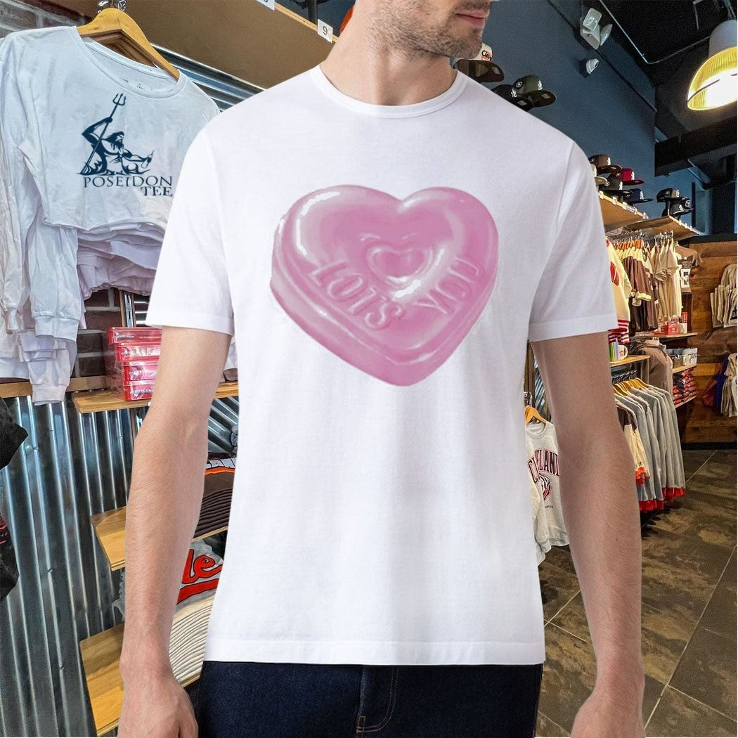 Musinsa Lotsyou The Friend Heart Candy T-shirt