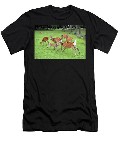 Nara Park Deer Feeding T-Shirt