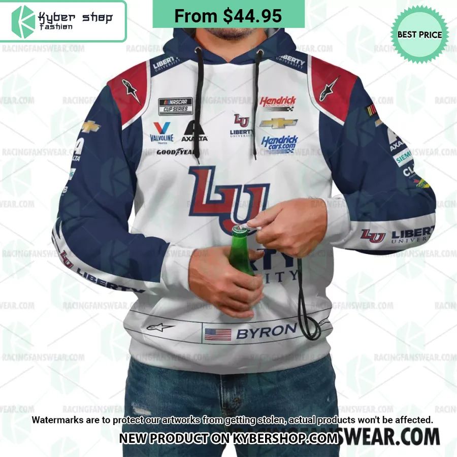 Nascar 2023 Liberty University Racing William Byron Hoodie
