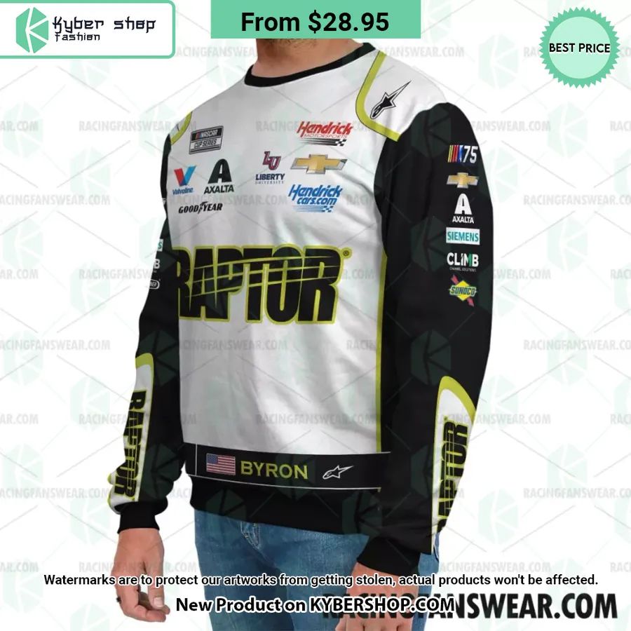 Nascar 2023 Raptor Racing William Byron Hoodie