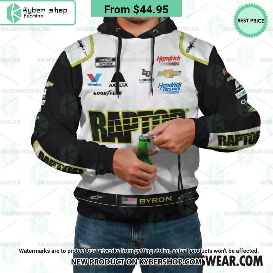 Nascar 2023 William Byron Raptor Racing Hoodie