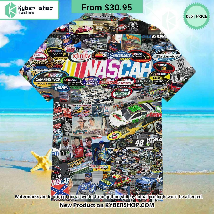 NASCAR F1 Hawaiian Shirt