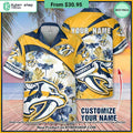 Nashville Predators custom personalized Hawaiian Shirt