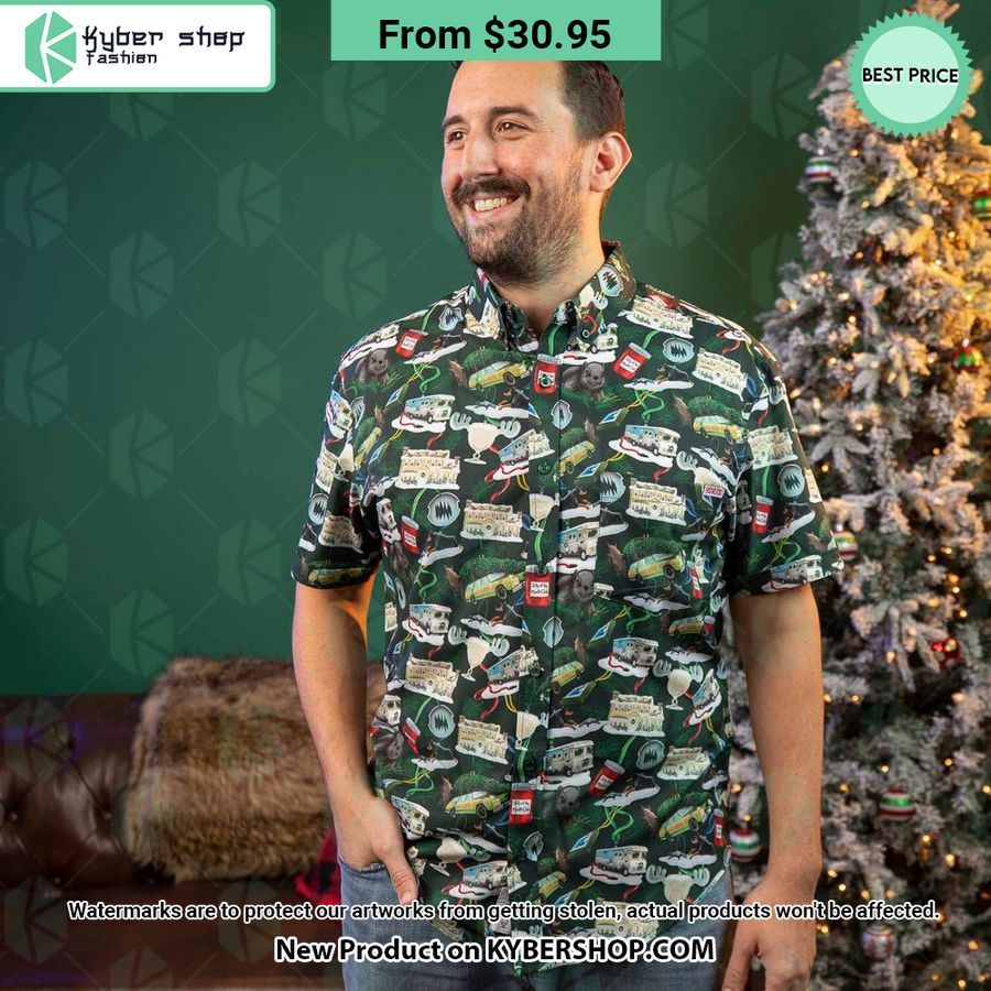 National Lampoon’s Christmas Vacation Gris the Season Hawaiian Shirt