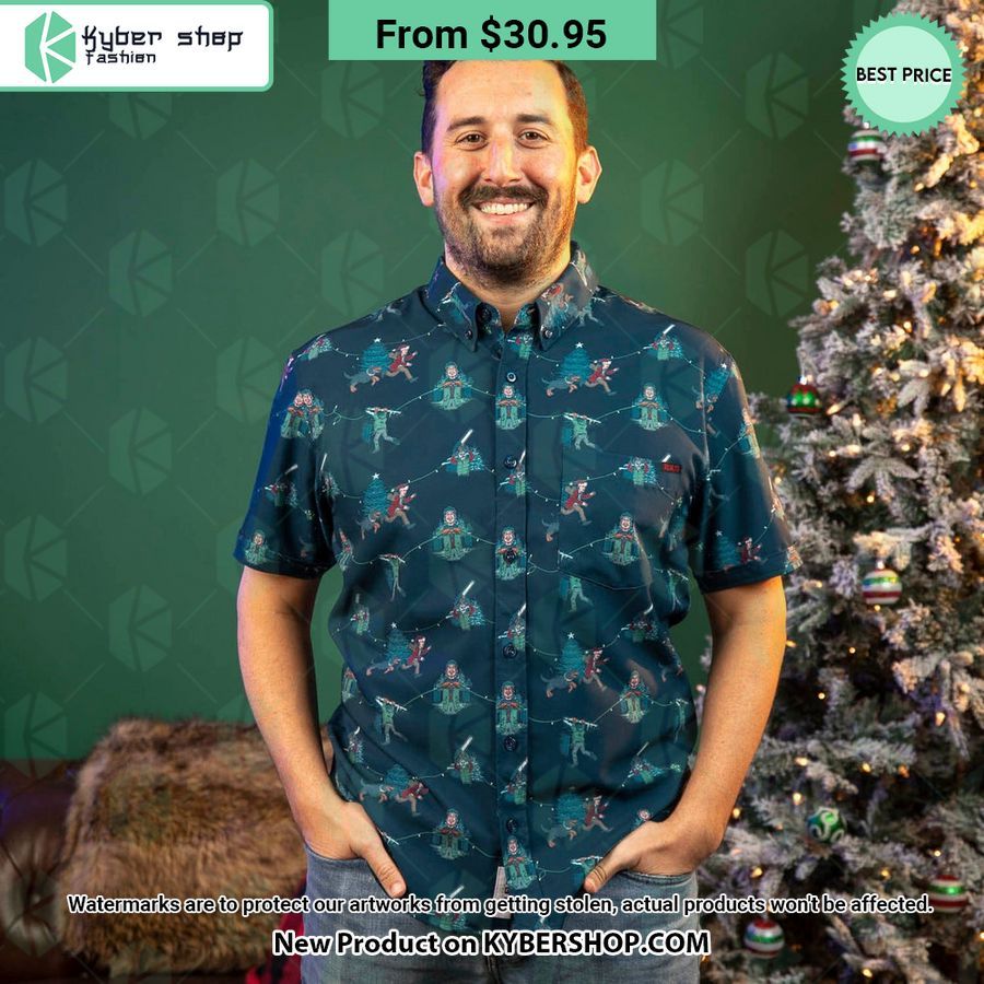National Lampoon’s Christmas Vacation Joy To The World Hawaiian Shirt