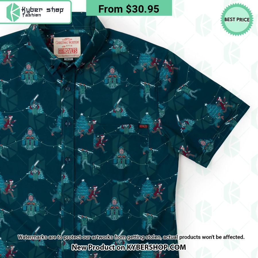 National Lampoon’s Christmas Vacation Joy To The World Hawaiian Shirt