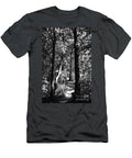Nature Trail No. 7, In Black And White T-Shirt