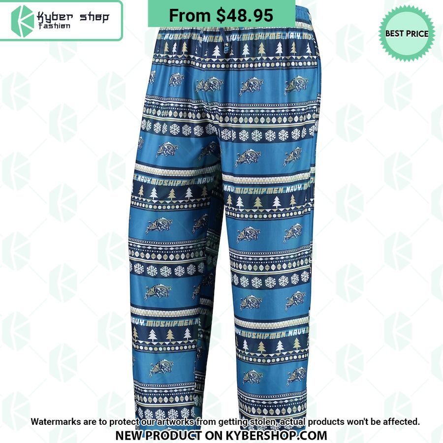 Navy Midshipmen Concepts Sport Pajamas Set