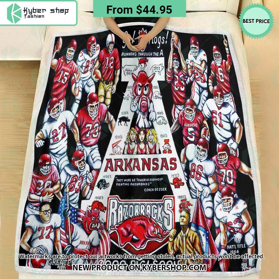 NCAA Arkansas Razorbacks Legend Blanket