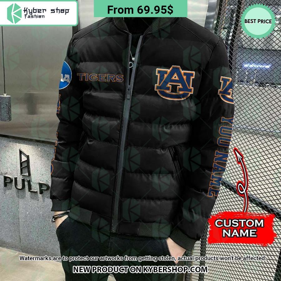 NCAA Auburn Tigers CUSTOM Puffer Down Jacket