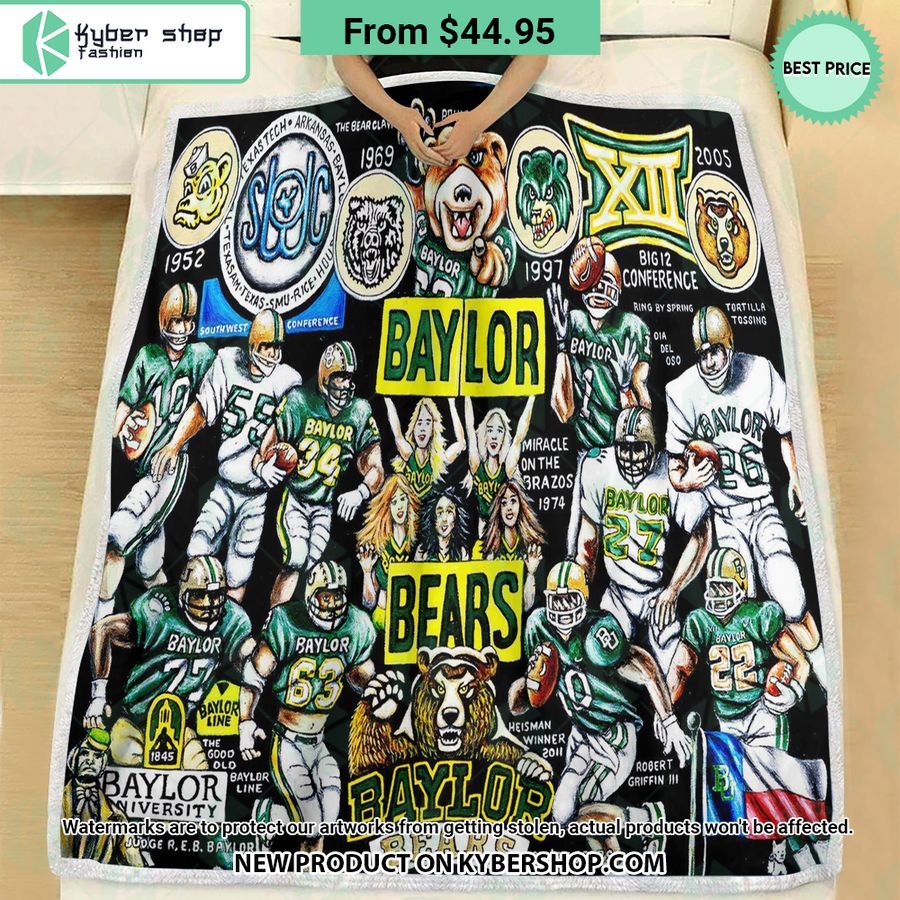 NCAA Baylor Bears Legend Blanket