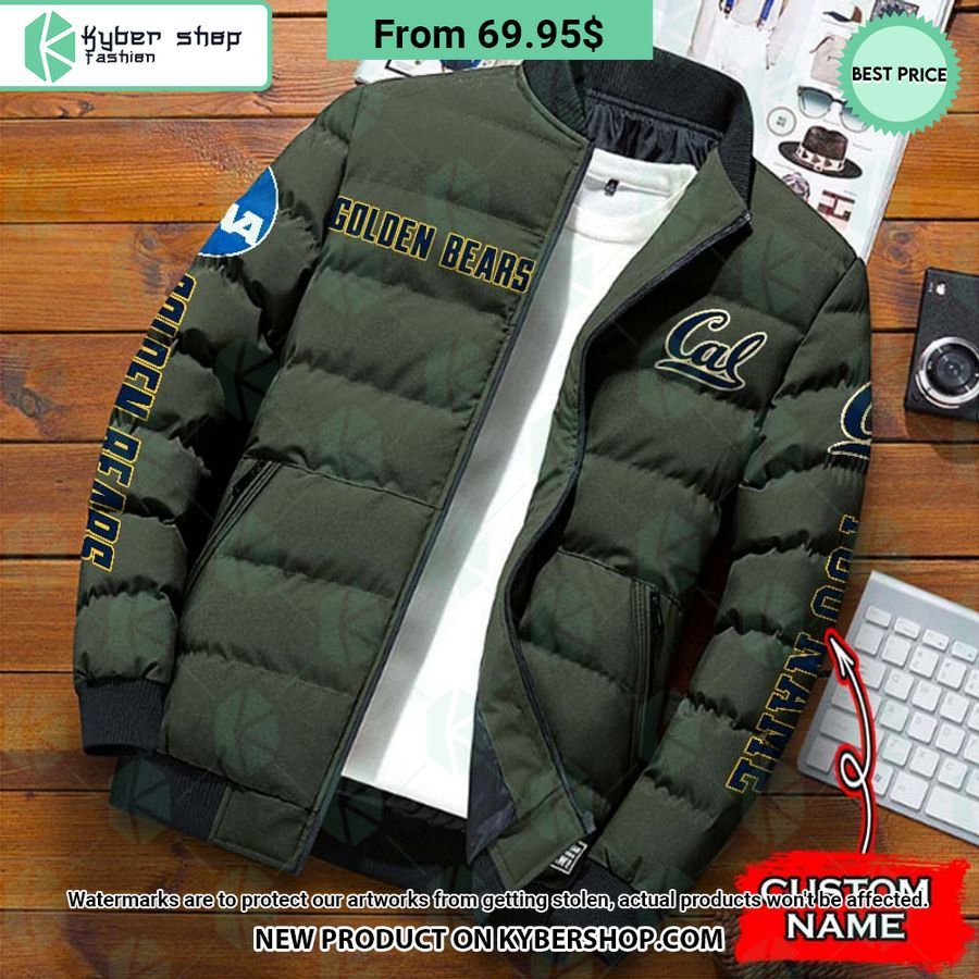 NCAA California Golden Bears CUSTOM Puffer Down Jacket